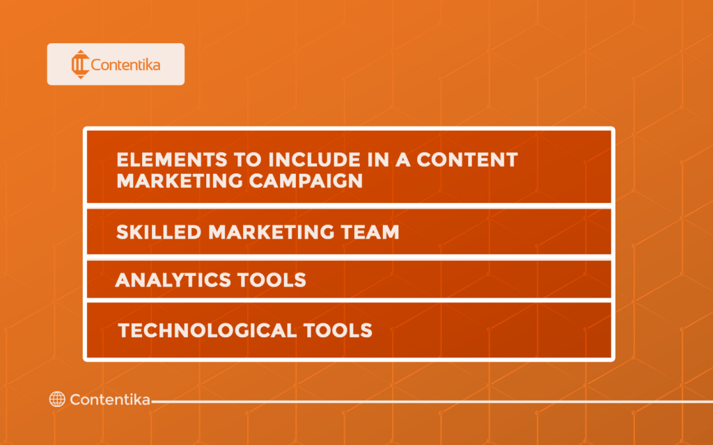 Elements to include in your budget