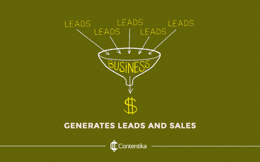 Generates Leads and Sales