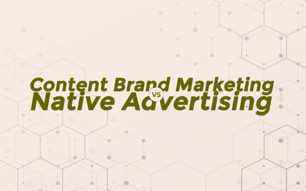 Content Brand Marketing vs. Native Advertising