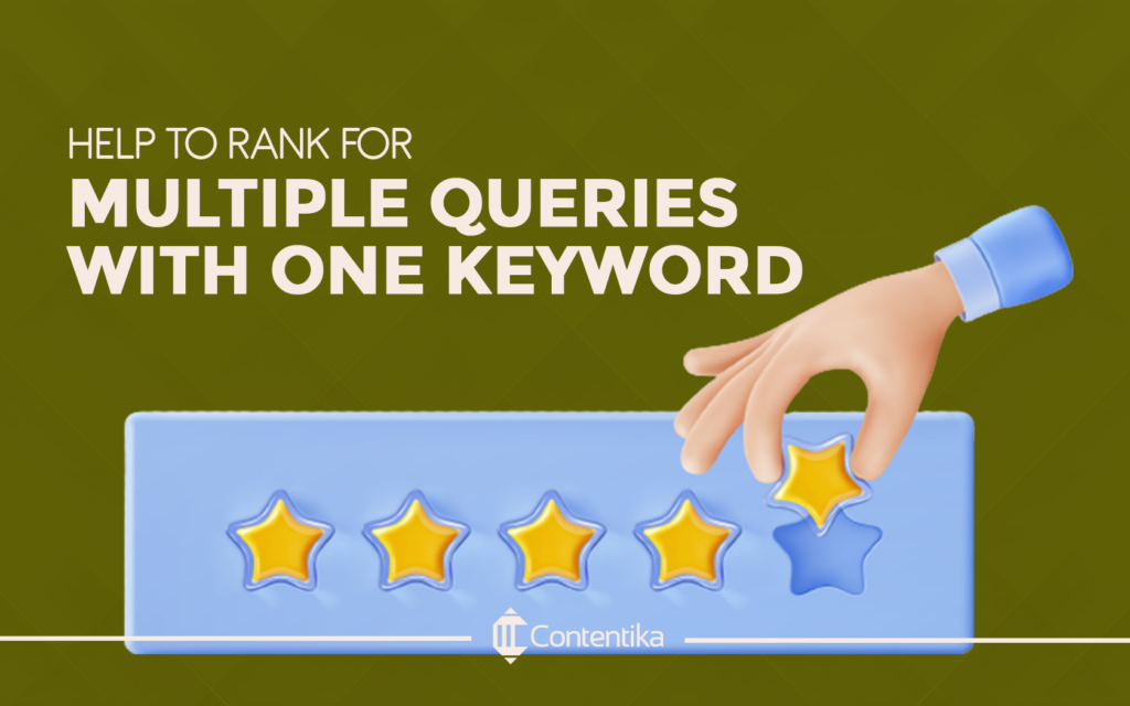 Help to Rank for Multiple Queries With One Keyword