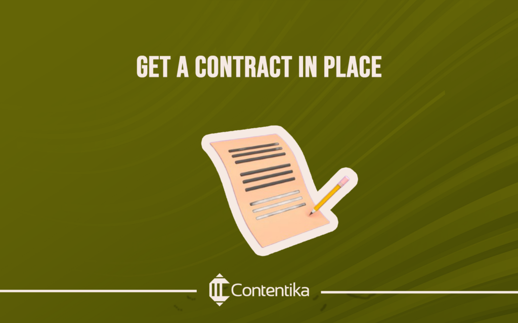 Get A Contract In Place