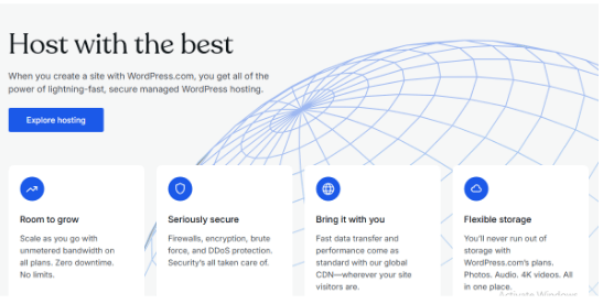 wordpress homepage 