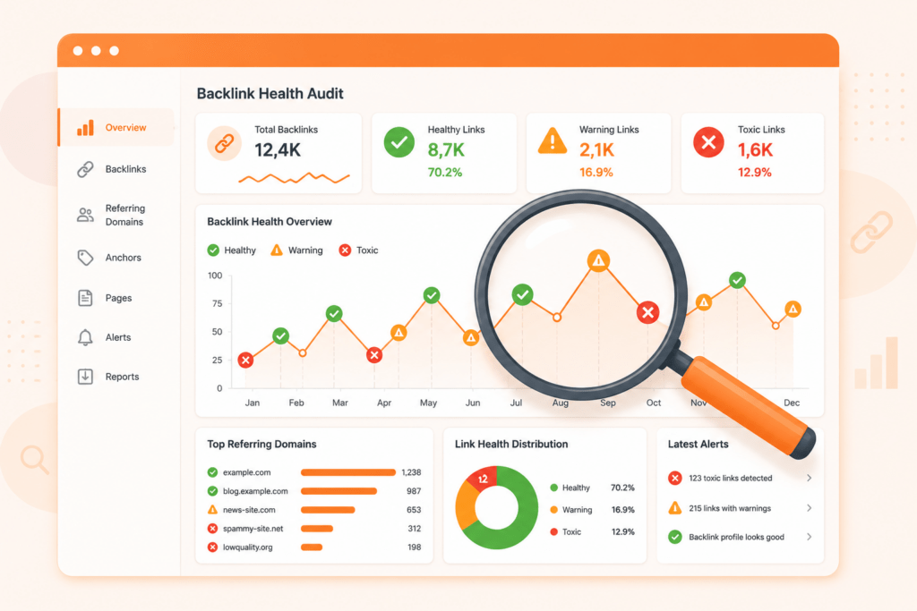 audit your backlink profile 